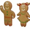 3.7 FT Gingerbread Boy & Girl -Christmas decorations 0671400111