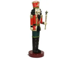 6.5 FT Red & Green Nutcracker