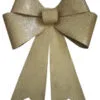 30" X 22" Gold Glitter Bow 1 30" X 22" Gold Glitter Bow -Christmas decorations 0671401010