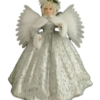 32" Silver Animated Musical Angel Tree Topper -Christmas decorations 0671401905