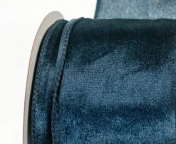 4" X 10 YD Navy Blue Velvet Ribbon Set Of 3 -Christmas decorations 0671402414B