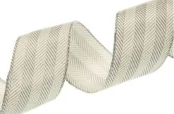 2.5" X 10 YD Grey Chevron Ribbon Set Of 3