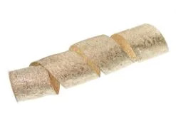 4" X 10 YD Gold Mesh Ribbon