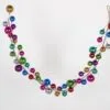 6 FT X 7" Shiny Multicolor Ball Garland -Christmas decorations 0671403323