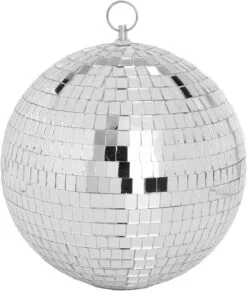 6" Disco Ball Ornament Set Of 8