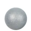 8" Silver Sequin Ball Set Of 4 2 8" Silver Sequin Ball Set Of 4 -Christmas decorations 0671403390 1