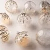 5" Celline Glass Assorted Ornament Set Of 9 -Christmas decorations 0671404507 1