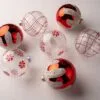 5" Peppermint Assorted Ornament Set Of 9 -Christmas decorations 0671404514 1