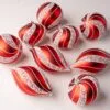 5" Red & White Assorted Set Of 9 -Christmas decorations 0671404515 1
