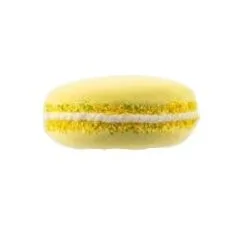 4" Yellow Macaron Set Of 4 5 4" Yellow Macaron Set Of 4 -Christmas decorations 0671405757A