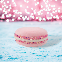 2" Pastel Pink Macaron Set Of 6