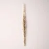 12" Gold Glitter Icicle Ornament Set Of 6 -Christmas decorations 0671406008 1