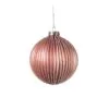 4" Blush Pink Ball Ornament Set Of 6 2 4" Blush Pink Ball Ornament Set Of 6 -Christmas decorations 0671406029A
