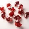 4" Red Glitter Ornaments Filled With Red Beads Assorted Set Of 12 -Christmas decorations 0671406648 1
