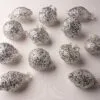 4" Silver Glitter Assorted Ornament Set Of 12 2 4" Silver Glitter Assorted Ornament Set Of 12 -Christmas decorations 0671406731 1