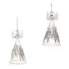 Sequined Glass Angel Set Of 6 -Christmas decorations 0671406929A