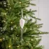 14" Pink Accented Glass Icicle Set Of 6 -Christmas decorations 0671406952 1