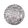 8" Silver Snowflake Shiny Ornament Set Of 2 1 8" Silver Snowflake Shiny Ornament Set Of 2 -Christmas decorations 0671407239