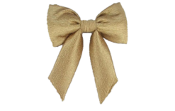 Gold Plush Bow