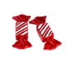 8" Red & White Candy Ornament Set Of 6 -Christmas decorations 0671407553