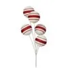 24" Red & White Candy Ball Pick Set Of 6 2 24" Red & White Candy Ball Pick Set Of 6 -Christmas decorations 0671407644 6a8dff2c 0853 4b76 bbc4 03d687a57364