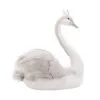 23" Grey Elegant Swan -Christmas decorations 0671408371