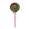 25" Red & Green Lollipop Set Of 2 1 25" Red & Green Lollipop Set Of 2 -Christmas decorations 0671408411