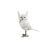 7" Arctic Blue & White Owl -Christmas decorations 06714084433A