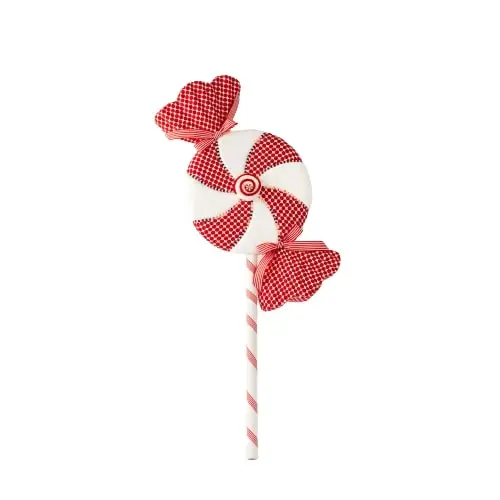 3 FT Peppermint Stripes Candy Pick Set Of 2 3 3 FT Peppermint Stripes Candy Pick Set Of 2