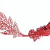 12" Red Long Tail Bird Set Of 6 -Christmas decorations 0671408569