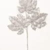 20" Glitter Leaf Pick Set Of 4 -Christmas decorations 0671408636