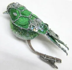 6" Bird Clip Set Of 6 9 6" Bird Clip Set Of 6 -Christmas decorations 0671408813