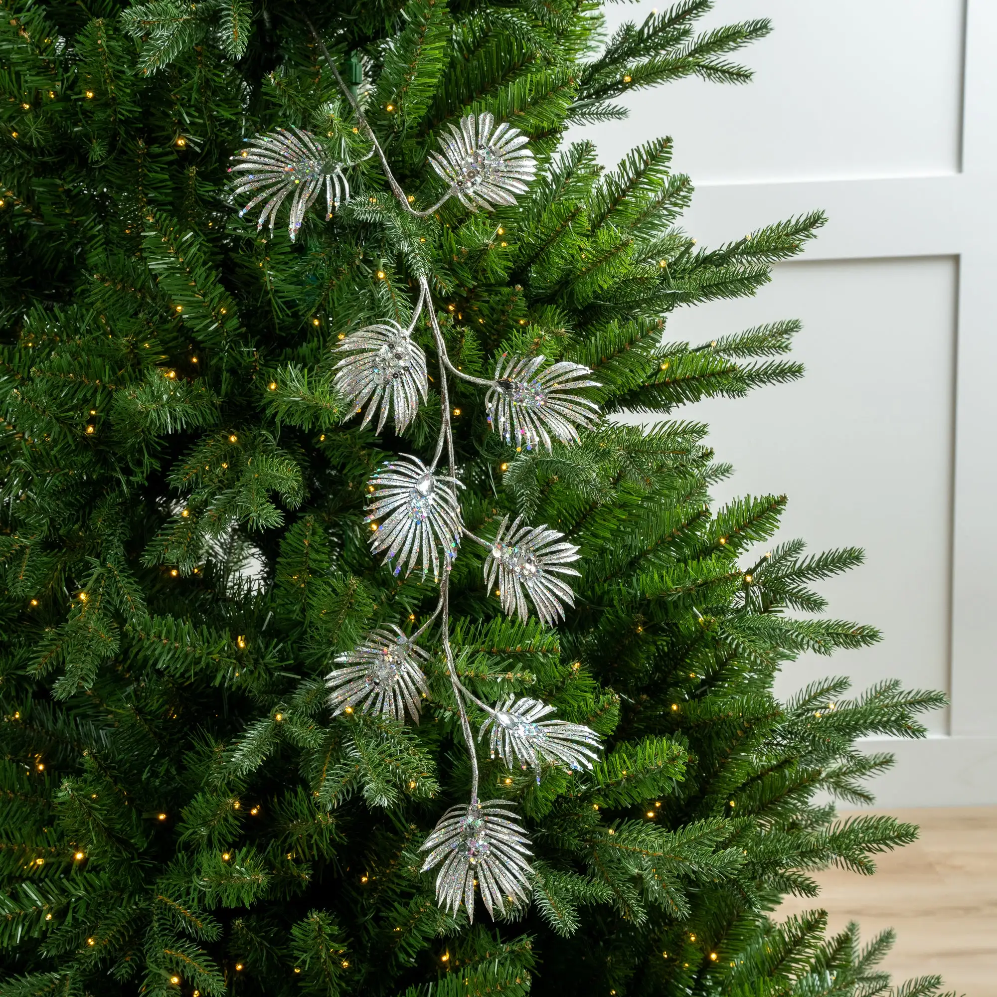 29" Diamond Leaf Spray Set Of 6 8 29" Diamond Leaf Spray Set Of 6 - Image 6