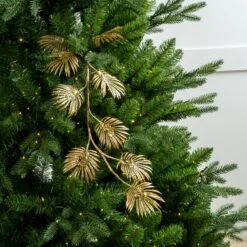 29" Diamond Leaf Spray Set Of 6 23 29" Diamond Leaf Spray Set Of 6 -Christmas decorations 0671409035 2