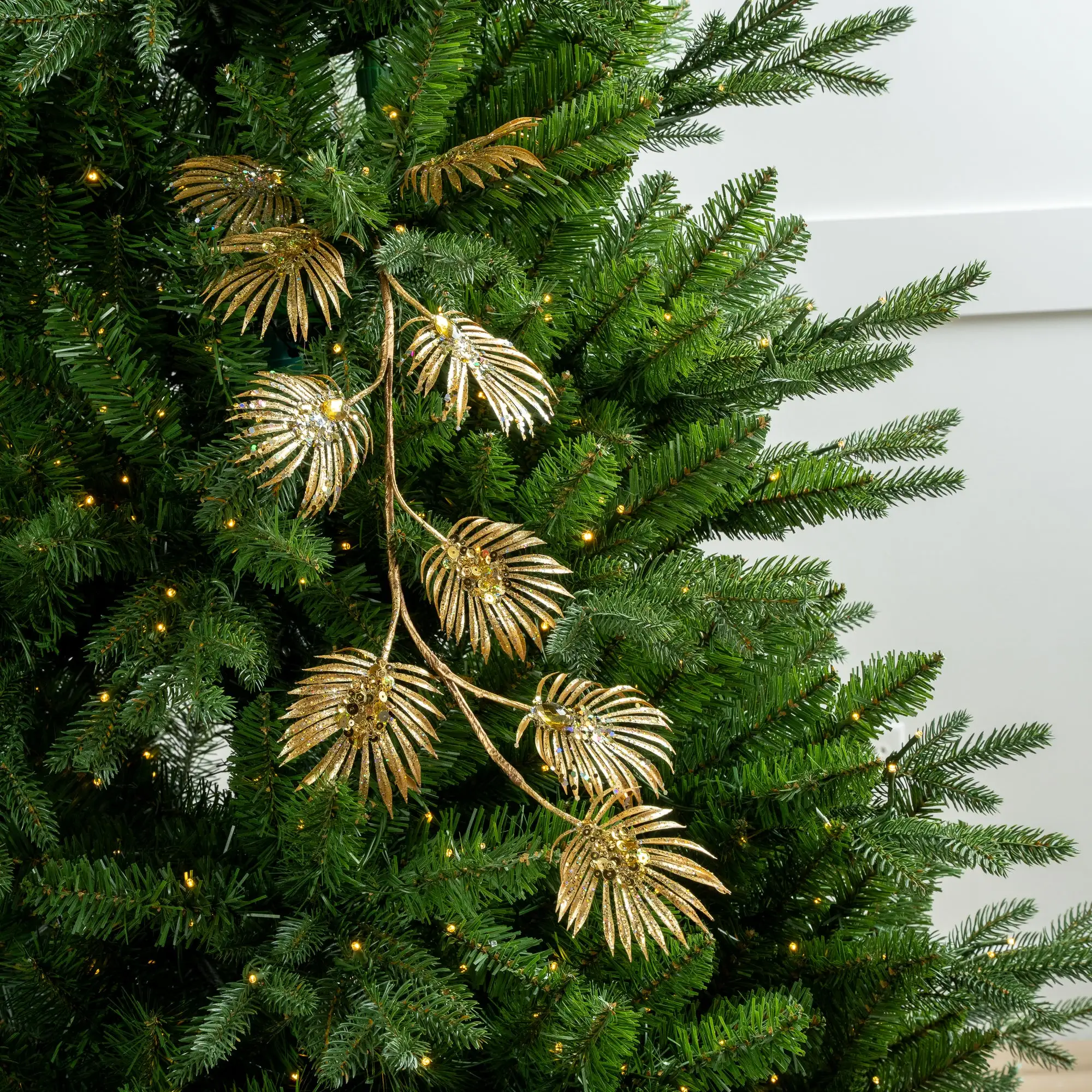 29" Diamond Leaf Spray Set Of 6 12 29" Diamond Leaf Spray Set Of 6 - Image 10