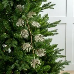 29" Diamond Leaf Spray Set Of 6 25 29" Diamond Leaf Spray Set Of 6 -Christmas decorations 0671409036 2