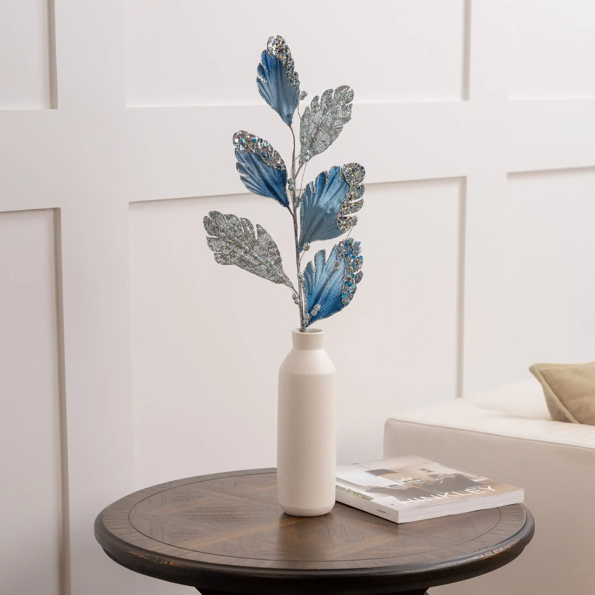 31" Blue Gray Branch Set Of 6 5 31" Blue Gray Branch Set Of 6 - Image 3