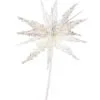 20" Pearl Poinsettia Set Of 6 -Christmas decorations 0671409475A