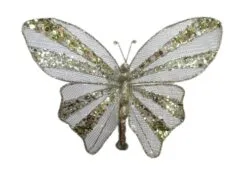 9" Celline Butterfly Clip Set Of 6
