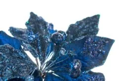 18" Poinsettia Stem Set Of 6 -Christmas decorations 0671409526aa