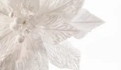 18" Poinsettia Stem Set Of 6 -Christmas decorations 0671409555B