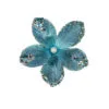 9" Velvet Mini Flower Set Of 12 -Christmas decorations 0671409572B