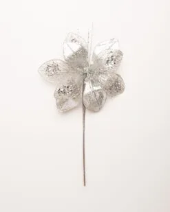 14" Poinsettia Pick Set Of 6 -Christmas decorations 0671409586