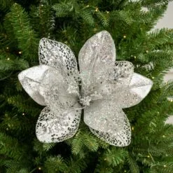 14" Poinsettia Pick Set Of 6 -Christmas decorations 0671409586 1