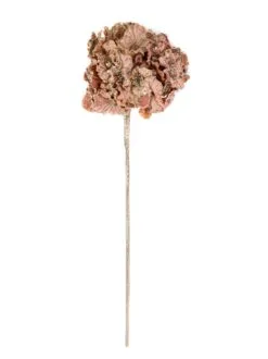 19" Rose Gold Hydrangea Stem Set Of 6