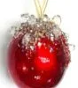 3.5" Red & Gold Jewel Ball Set Of 6 1 3.5" Red & Gold Jewel Ball Set Of 6 -Christmas decorations 0671409752