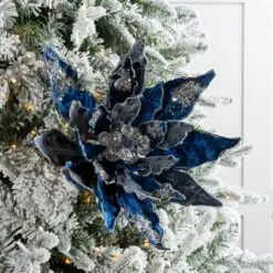 18" Poinsettia Set Of 2 -Christmas decorations 0671409771 2