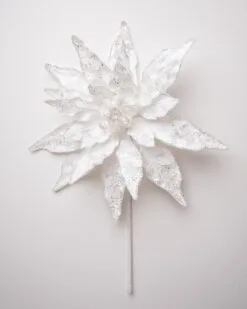 18" Poinsettia Set Of 2