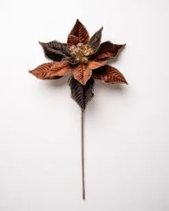 18" Poinsettia Set Of 6