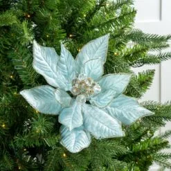 18" Poinsettia Set Of 6 -Christmas decorations 0671409779 2